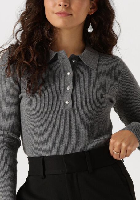 NEO NOIR Pull PANAMA KNIT BLOUSE en gris - large
