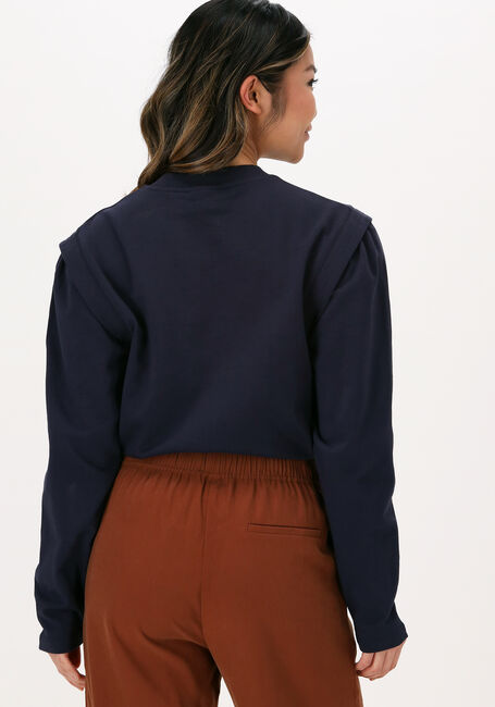 ANOTHER LABEL Chandail KASUGA TOP Bleu foncé - large