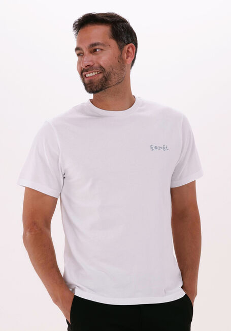 FORÉT T-shirt LAKE en blanc - large