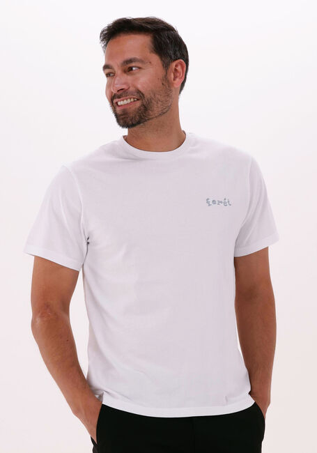 Witte FORÉT T-shirt LAKE - large