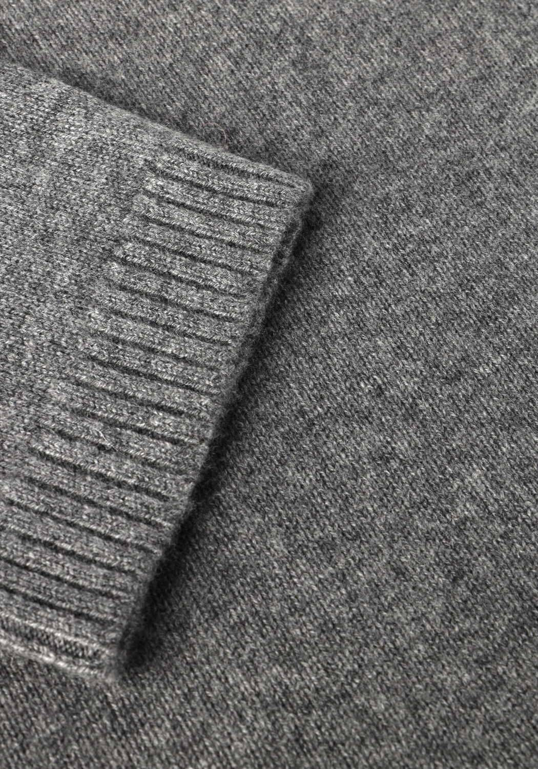 Grijze SELECTED WOMEN Trui SLFCILLE CASHMERE BLEND HIGH  NECK NOOS - large