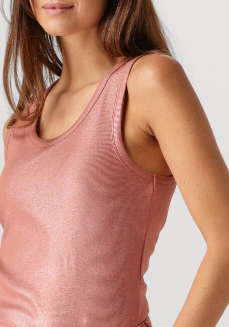 SUMMUM T-shirt RIB TANKTOP COTTON RIB Métallique - large
