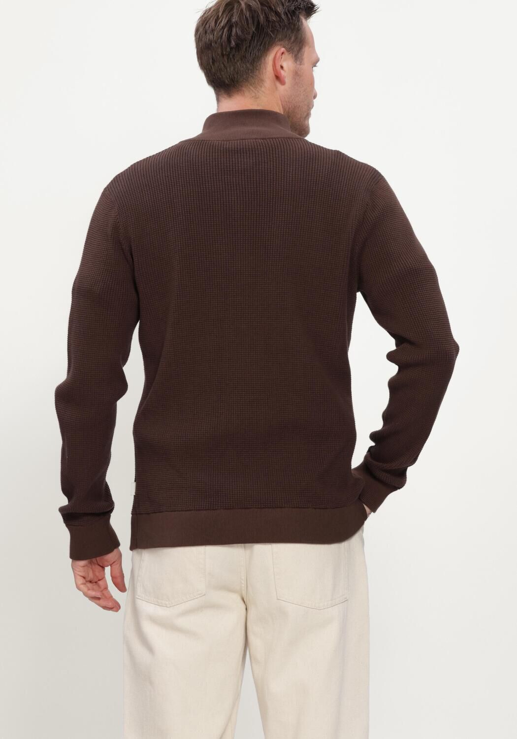 MACED Pull M-ANTHONY en marron - large
