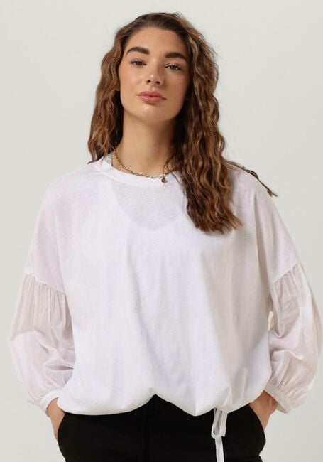 10DAYS T-shirt BALLOON SLEEVE TUNIC en blanc - large