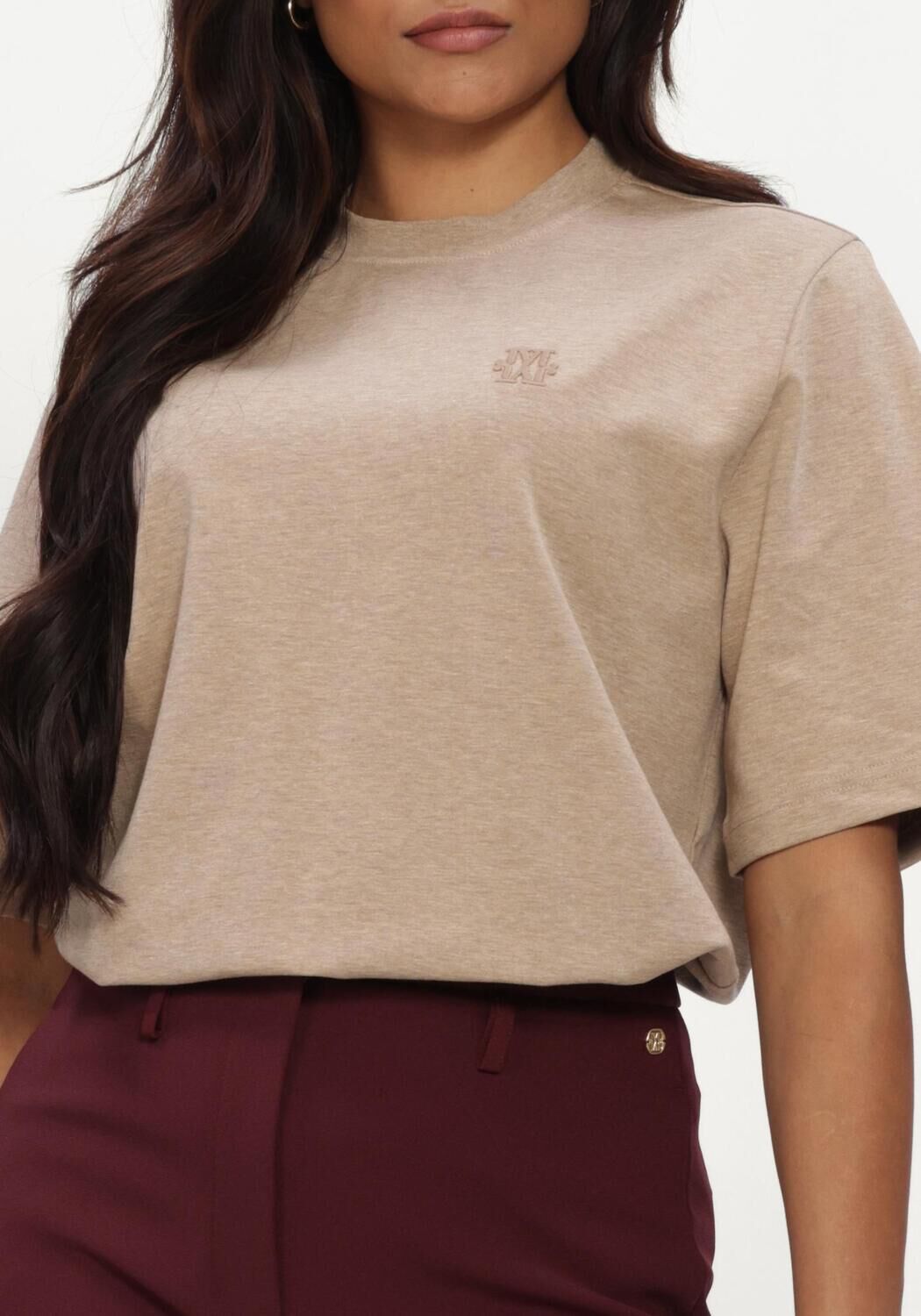 JOSH V T-shirt PAXTON T-SHIRT en beige - large