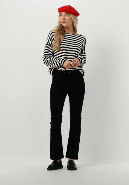 Zwarte CATWALK JUNKIE Trui KN SOFT STRIPE - large