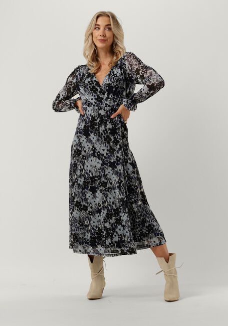 FABIENNE CHAPOT Robe midi NATASJA MESH DRESS en bleu - large