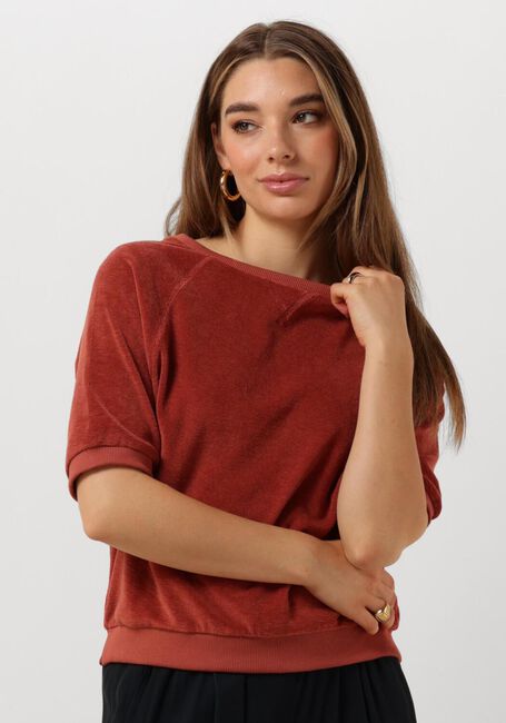 BY-BAR Haut NEVA SLUB TOP en marron - large