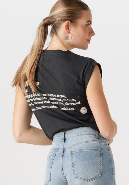 BY-BAR Haut THELMA DICTIONARY TOP en noir - large