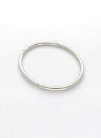 Zilveren NOTRE-V Armband BANGL GLAD - medium