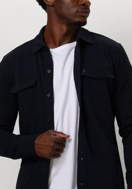 BUTCHER OF BLUE Surchemise FINN POCKET JERSEY SHIRT Bleu foncé - large