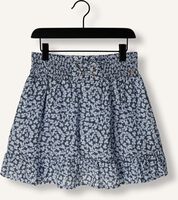 Blauwe NOBELL Minirok NINEZ DENIM FLOWER SKIRT Blauwe NOBELL Minirok NINEZ DENIM FLOWER SKIRT - medium