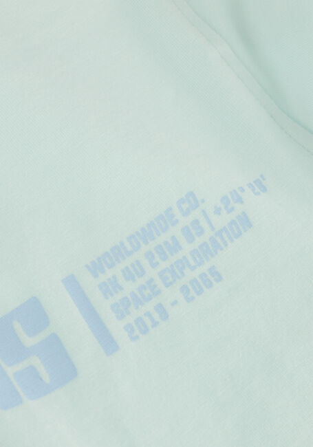Lichtblauwe MALELIONS T-shirt WORLDWIDE T-SHIRT - large