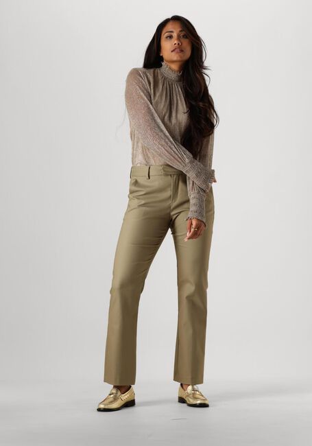 Beige MOS MOSH  XIMENA GLAM LS BLOUSE - large