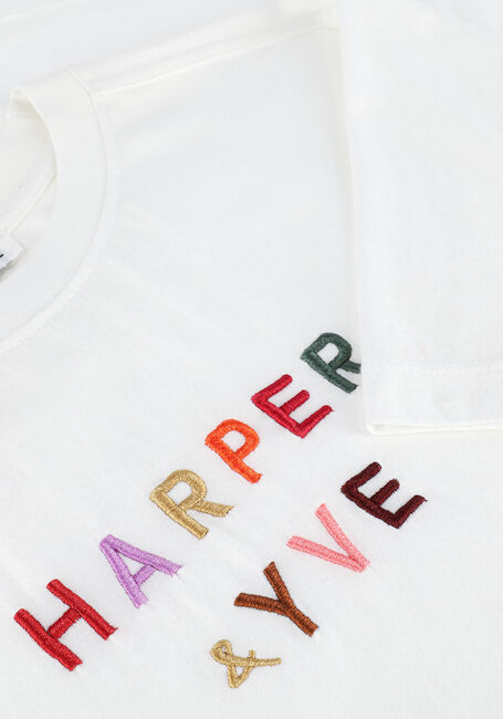 HARPER & YVE T-shirt LOGO-SS Blanc - large