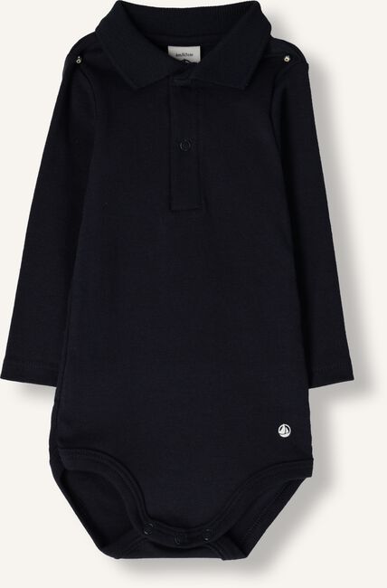 Blauwe PETIT BATEAU  BODY ML COL POLO Blauwe PETIT BATEAU  BODY ML COL POLO - large