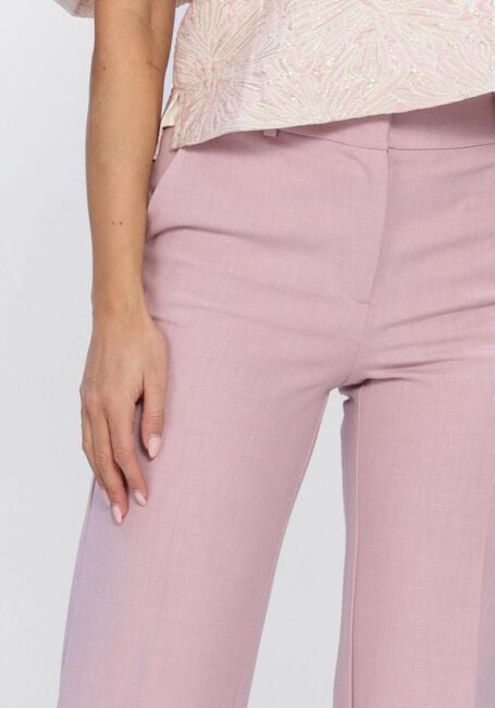 SELECTED WOMEN Pantalon large SLFRITA MW WIDE PANT MEL en taupe - large