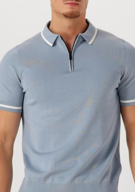 SAINT STEVE Polo SIEM en bleu - large