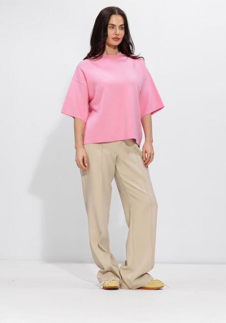 Roze MINUS Top MSLUPI KNIT T-SHIRT - large