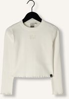 INDIAN BLUE JEANS T-SHIRT LONG SLEEVE CROPPED RIB IBJ Hauts & T-shirts en blanc INDIAN BLUE JEANS T-SHIRT LONG SLEEVE CROPPED RIB IBJ Hauts & T-shirts en blanc - medium