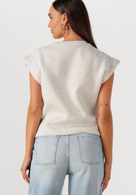 Grijze BY-BAR Tops & T-shirts MASON PLEATS TOP - large