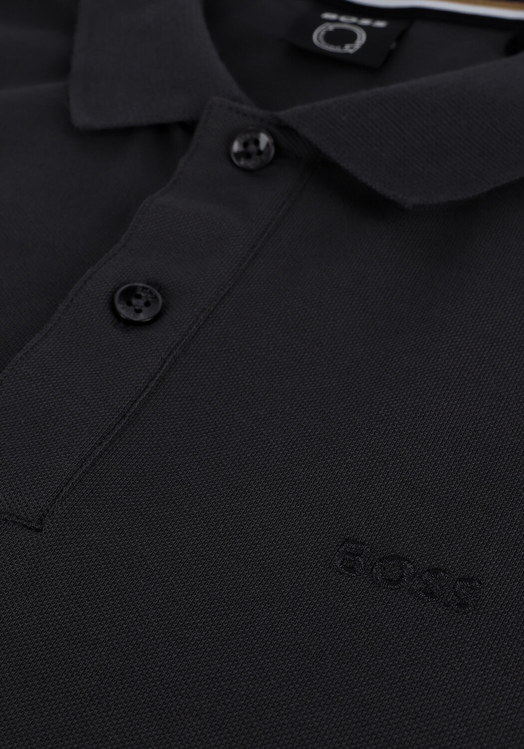 BOSS BLACK Polo PALLAS Gris fonc&eacute; - large