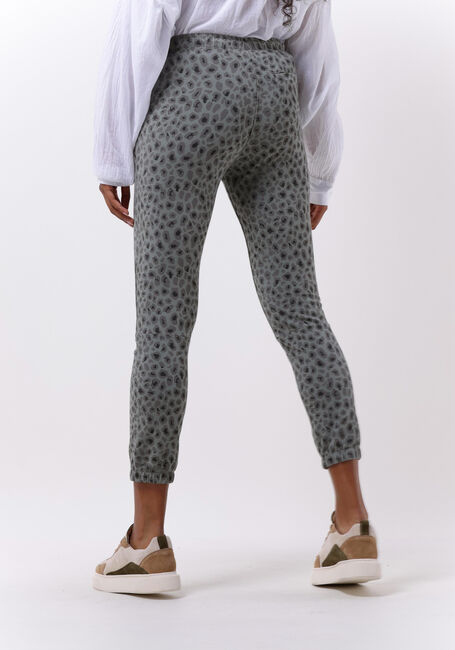10DAYS Pantalon de jogging CROPPED JOGGER ARMY LEOPARD Vert fonc&eacute; - large