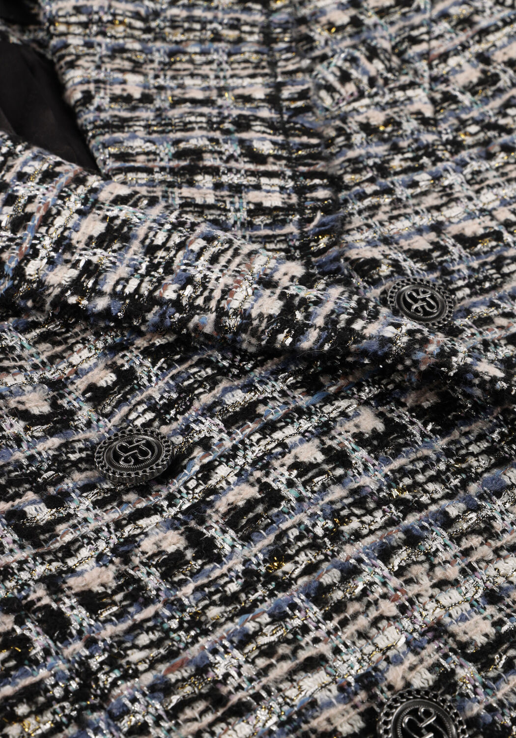 Donkerblauwe BRUUNS BAZAAR Blazer TRILLIUM JOLANA BLAZER - large