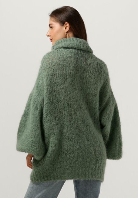 Groene AMERICAN DREAMS Coltrui PEPPER ROLL NECK ALPACA PULLOVER - large