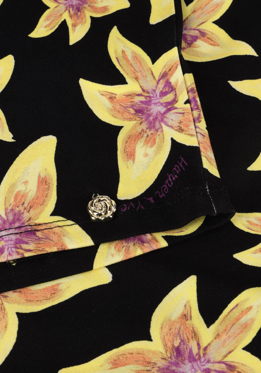 HARPER & YVE T-shirt JEFF-LS en noir - large