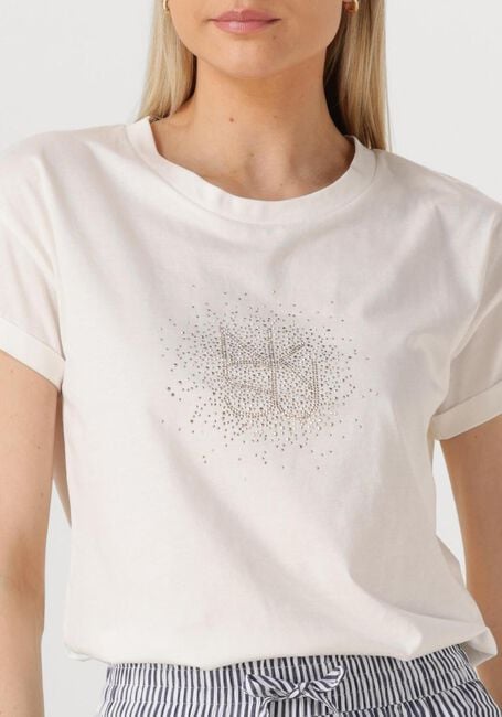 NUKUS T-shirt VILAMOURA SHIRT NK STRASS en blanc - large