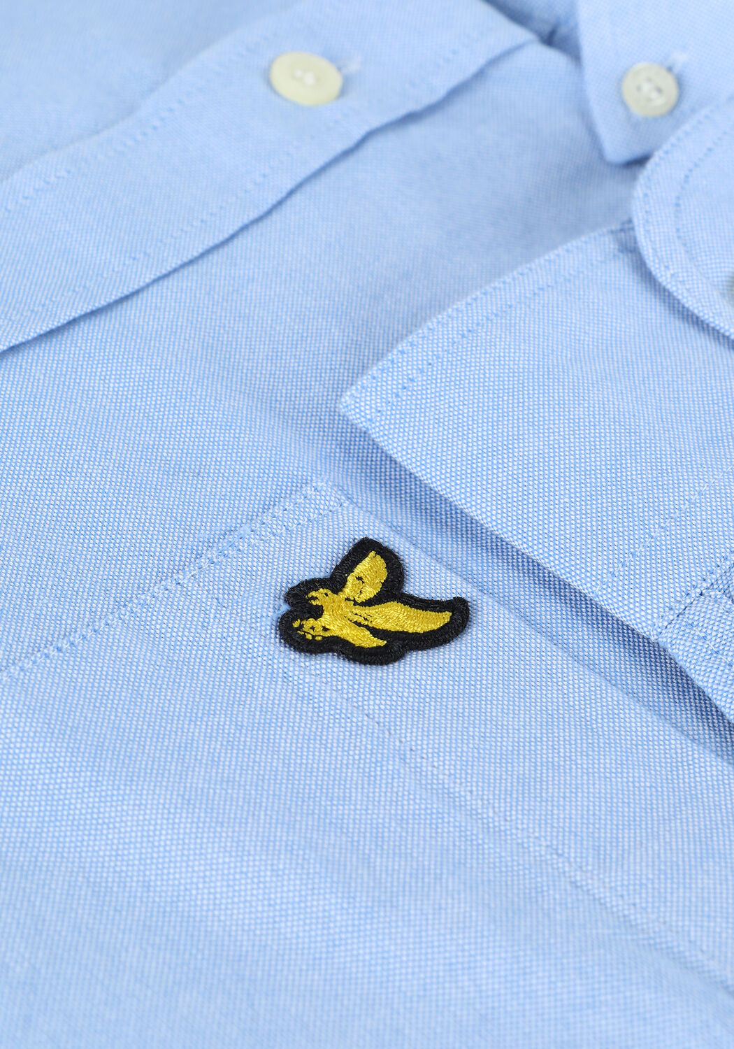 Blauwe LYLE & SCOTT Casual overhemd OXFORD SHIRT - large