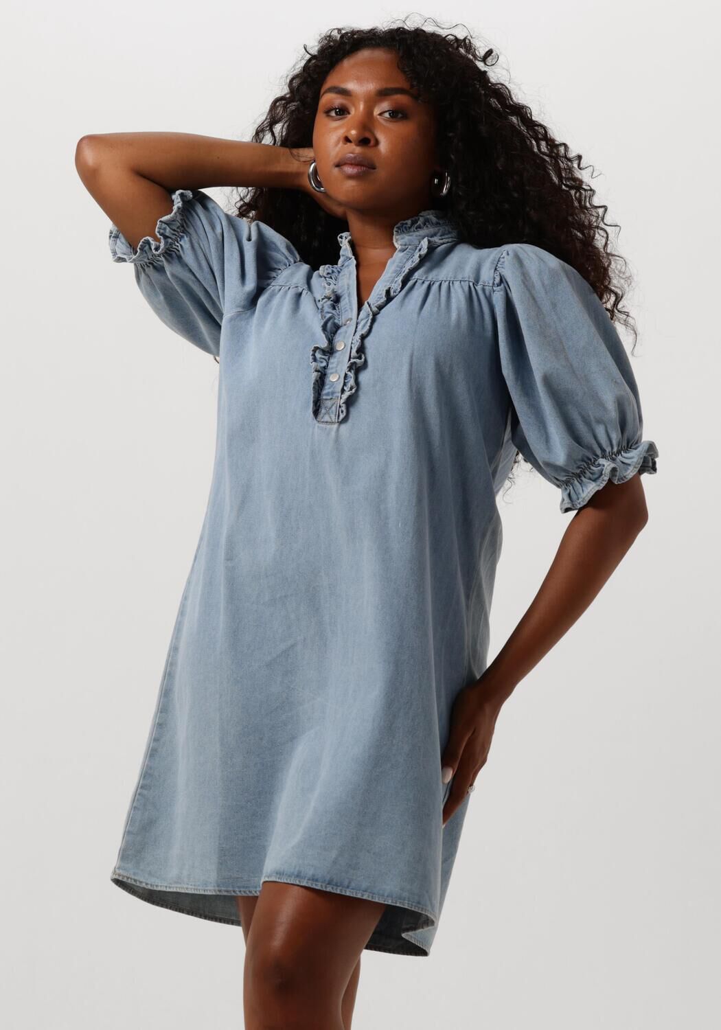 Dames Kleedjes Blauw online kopen Morgen in huis Omoda