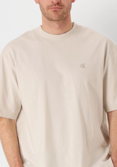 CALVIN KLEIN T-shirt HEAVY RELAXED TEE Sable - large