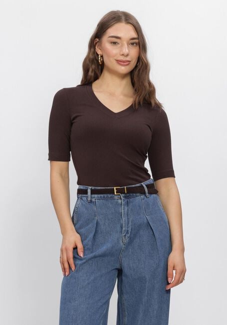 Bruine INWEAR T-shirt DAGNAIW V TSHIRT - large