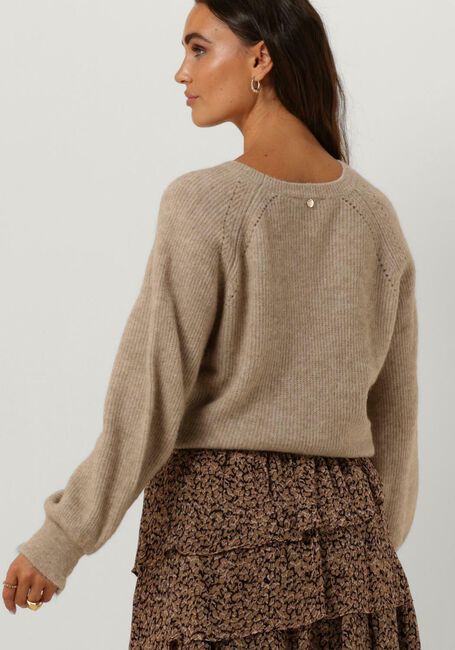 Beige MOS MOSH Trui MMTALLI LS KNIT - large