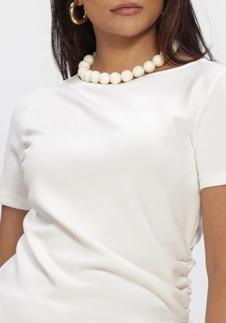 MY ESSENTIAL WARDROBE T-shirt MWHELLE ASSYMETRIC TEE &Eacute;cru - large