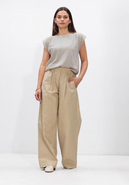 BY-BAR BENJI CANVAS PANT Pantalons Sable - large