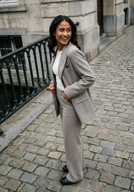 Beige CO'COUTURE Blazer QUIN PIN FITTED BLAZER - large