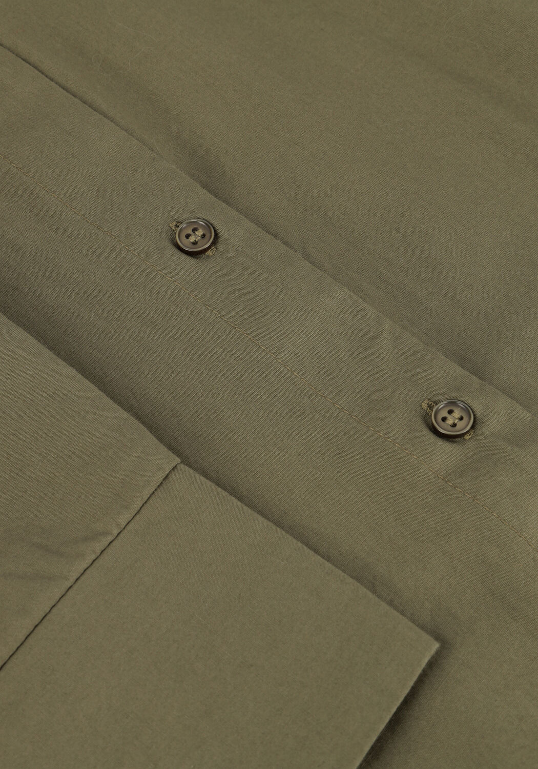 SELECTED WOMEN Mini robe SLFBLAIR 2/4 SHORT SHIRT DRESS Olive - large