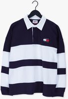 TOMMY JEANS Pull TJM SKATER ARCHIVE BLOCK RUGBY en multicolore