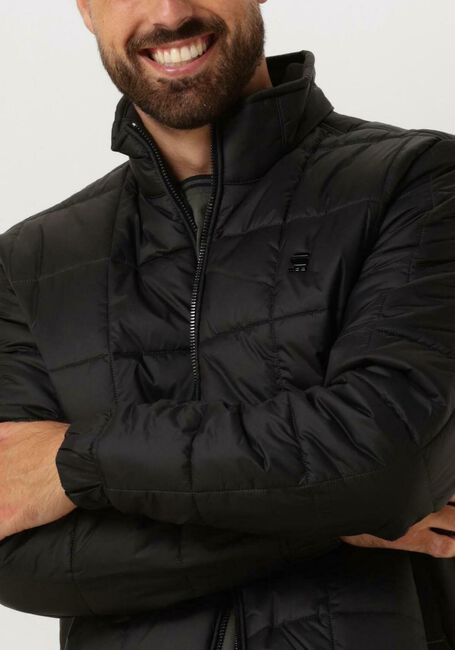 Zwarte G-STAR RAW Gewatteerde jas MEEFIC QUILTED JKT - large