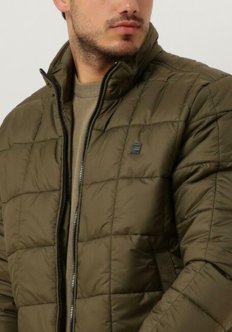 G-STAR RAW Veste matelassé MEEFIC QUILTED JKT en vert - large