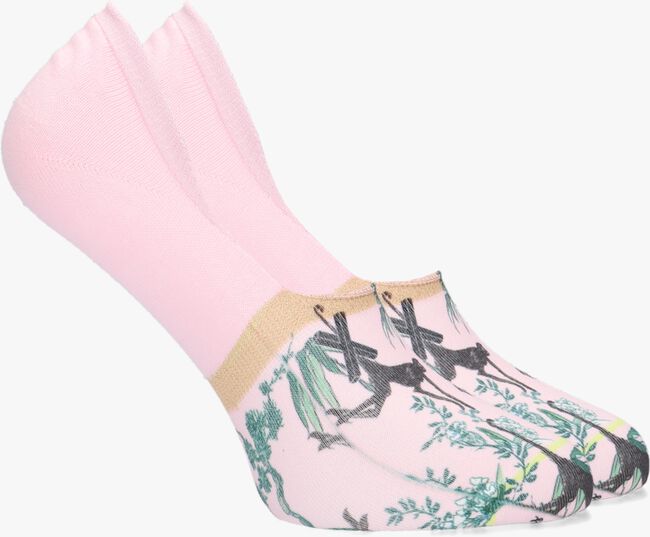 XPOOOS XENIA INVISIBLE Chaussettes en rose - large