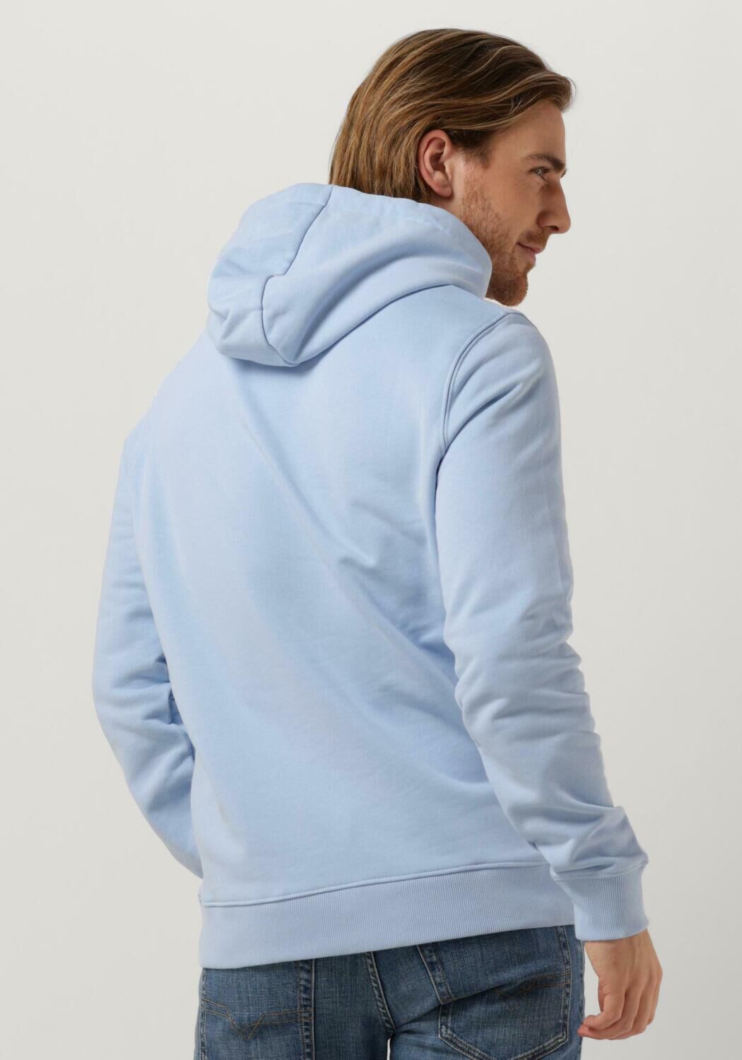 LYLE SCOTT Sweats a capuche PULLOVER HOODIE Bleu clair Omoda
