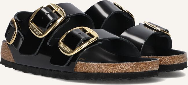 Zwarte BIRKENSTOCK Slippers MILANO BIG BUCKLE DAMES Zwarte BIRKENSTOCK Slippers MILANO BIG BUCKLE DAMES - large