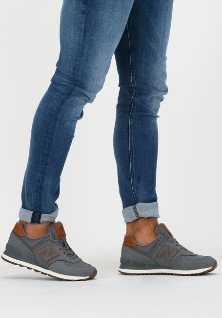 NEW BALANCE Baskets 738041-60 en gris  - large