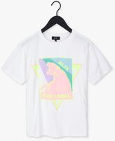 ALIX THE LABEL T-shirt PASTEL PANTHER T-SHIRT en blanc