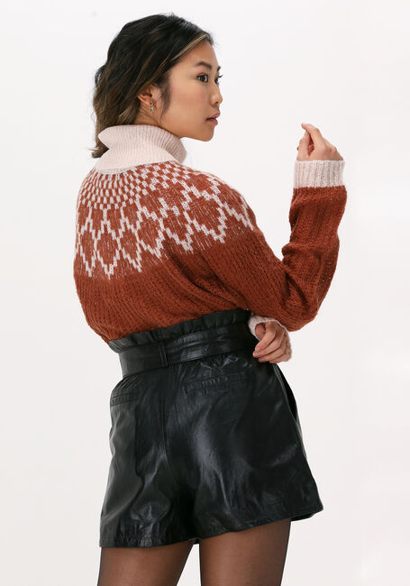 LOLLYS LAUNDRY Col roulé KAI TURTLENECK JUMPER en marron - large