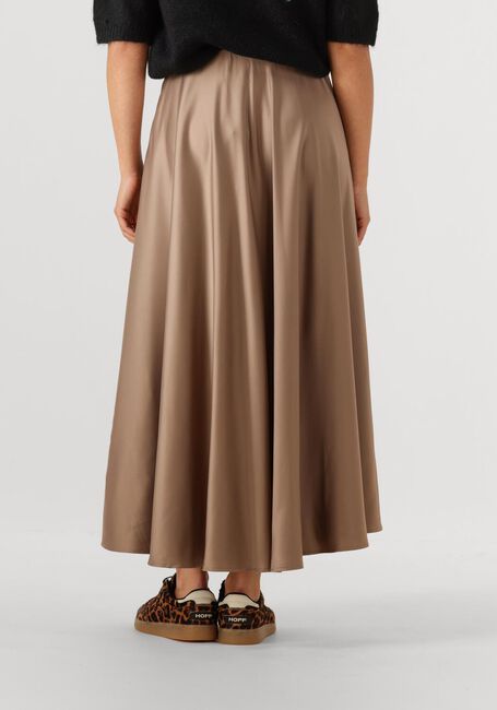 Y.A.S. Jupe maxi YASPELLA HW VOLUME ANKLE SKIRT en taupe - large